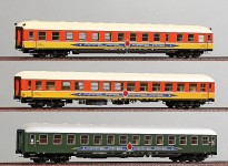 ACME 55234 - H0 - 3-tlg. Set Personenwagen Apfelpfeil, Ep. IV - Set 2